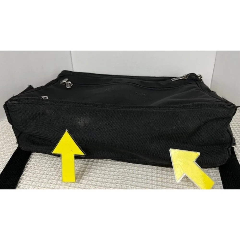 Tumi Alpha Expandable Laptop Bag Briefcase Black‎ 26176D4